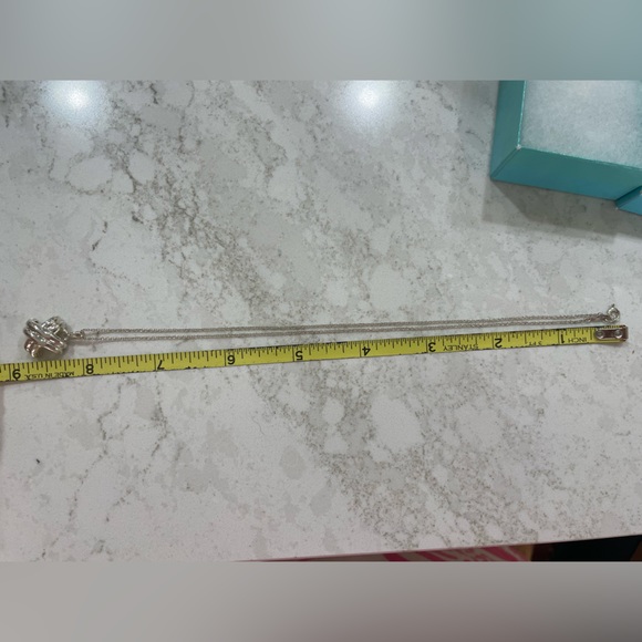 Auth Tiffany&co necklace 18” silver 925 - Picture 10 of 14